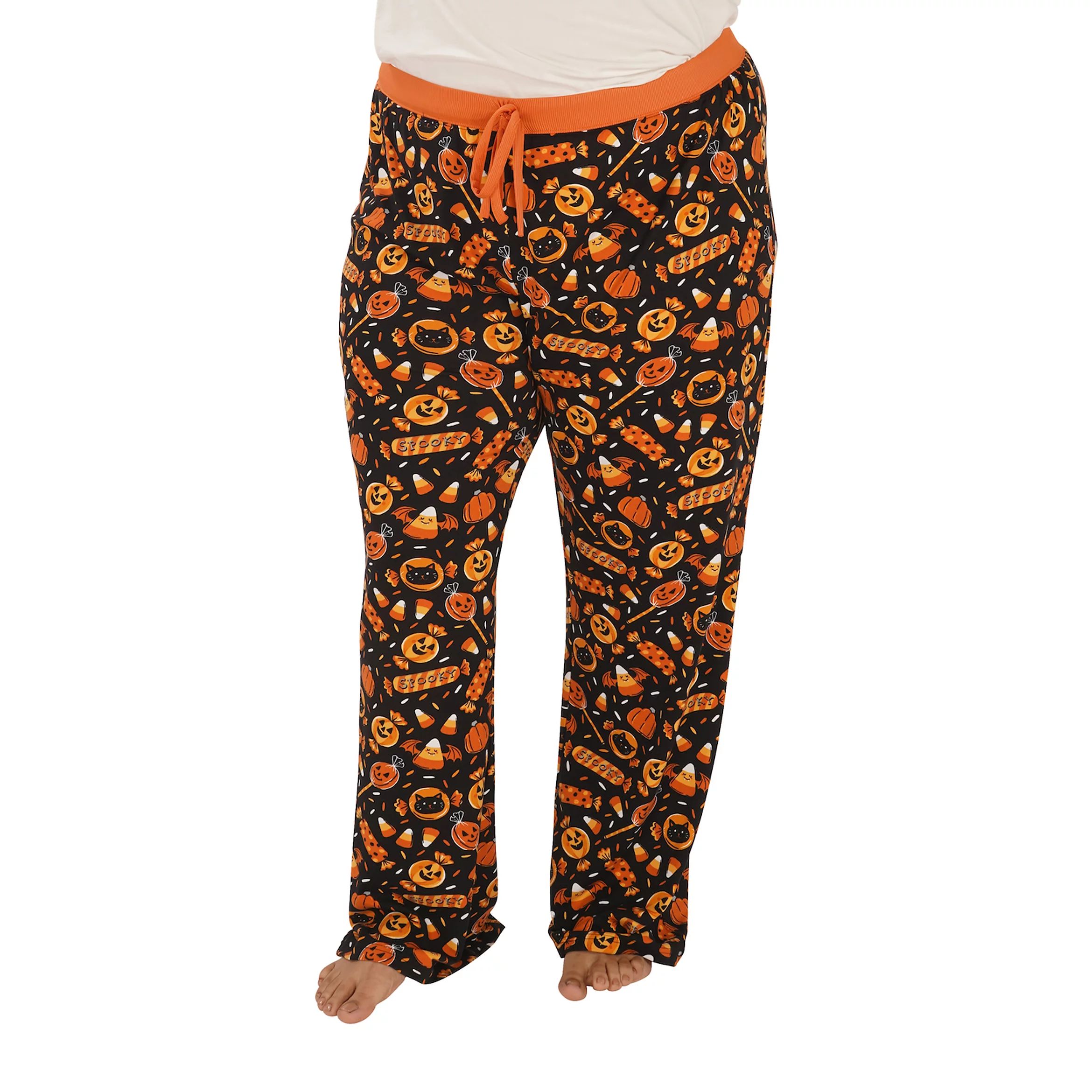 Women's Plus Size Nite Nite by Munki Munki Soft Halloween Pajama Pants | Kohls | Kohl's