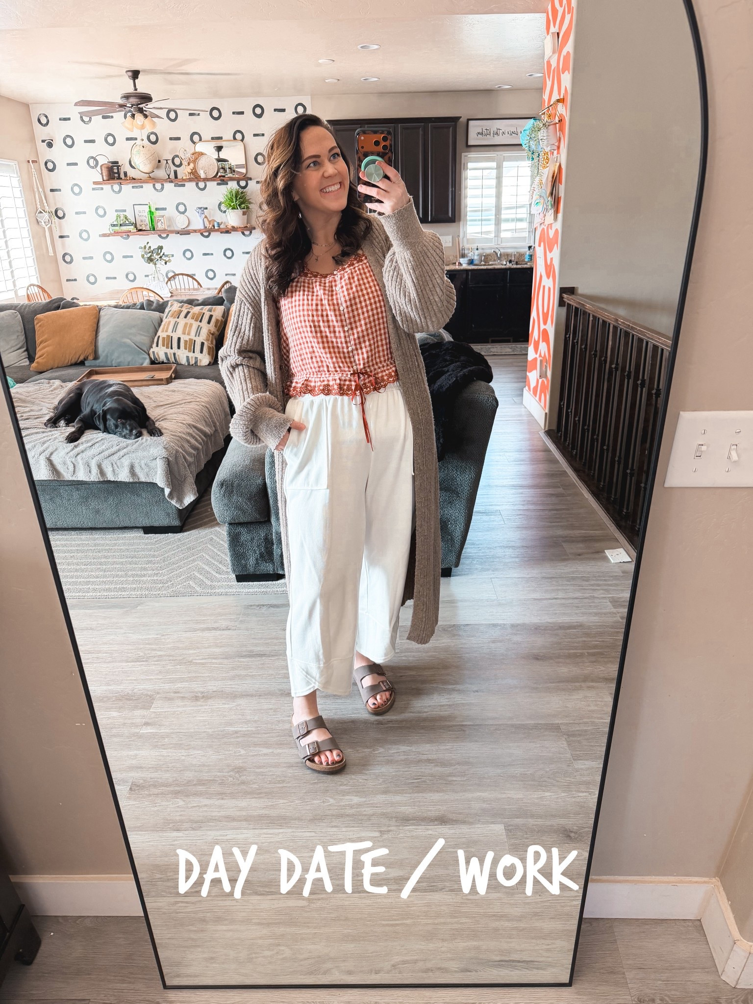 Day date or work outfit 🥰

XL shirt, cardigan & pants 
@American Eagle Outfitters 

Size 14 | XL | 5’9 | 38DD

#LTKTall #LTKWorkwear #LTKMidsize