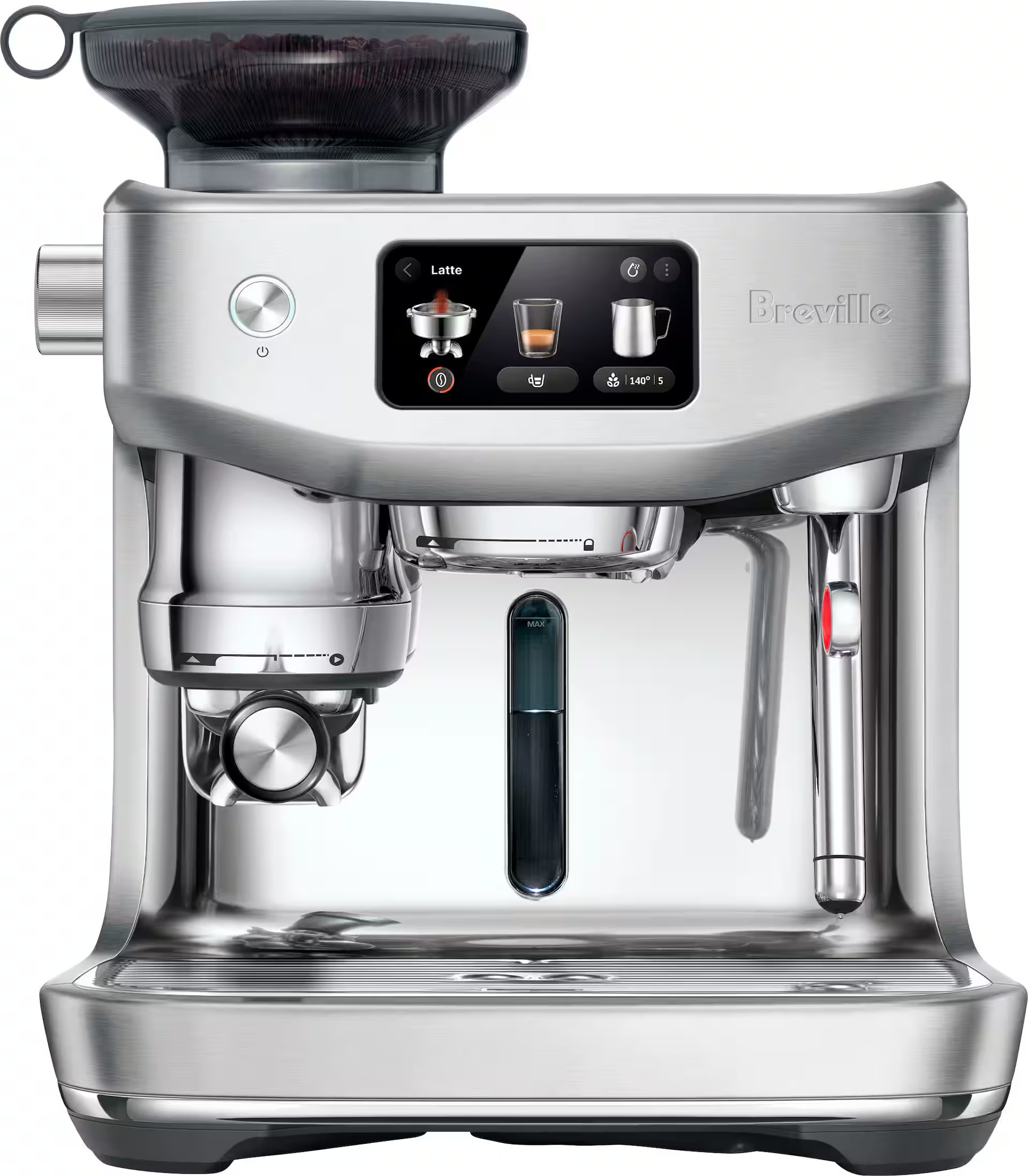 Breville - the Oracle Jet Espresso Machine - Brushed Stainless Steel | Best Buy U.S.