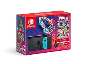 Nintendo Switch™ Mario Kart™ 8 Deluxe Bundle (Full Game Download + 3 Mo. Nintendo Switch Onli... | Amazon (US)