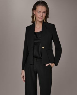 Women's One Button Blazer Blazer | Macy's