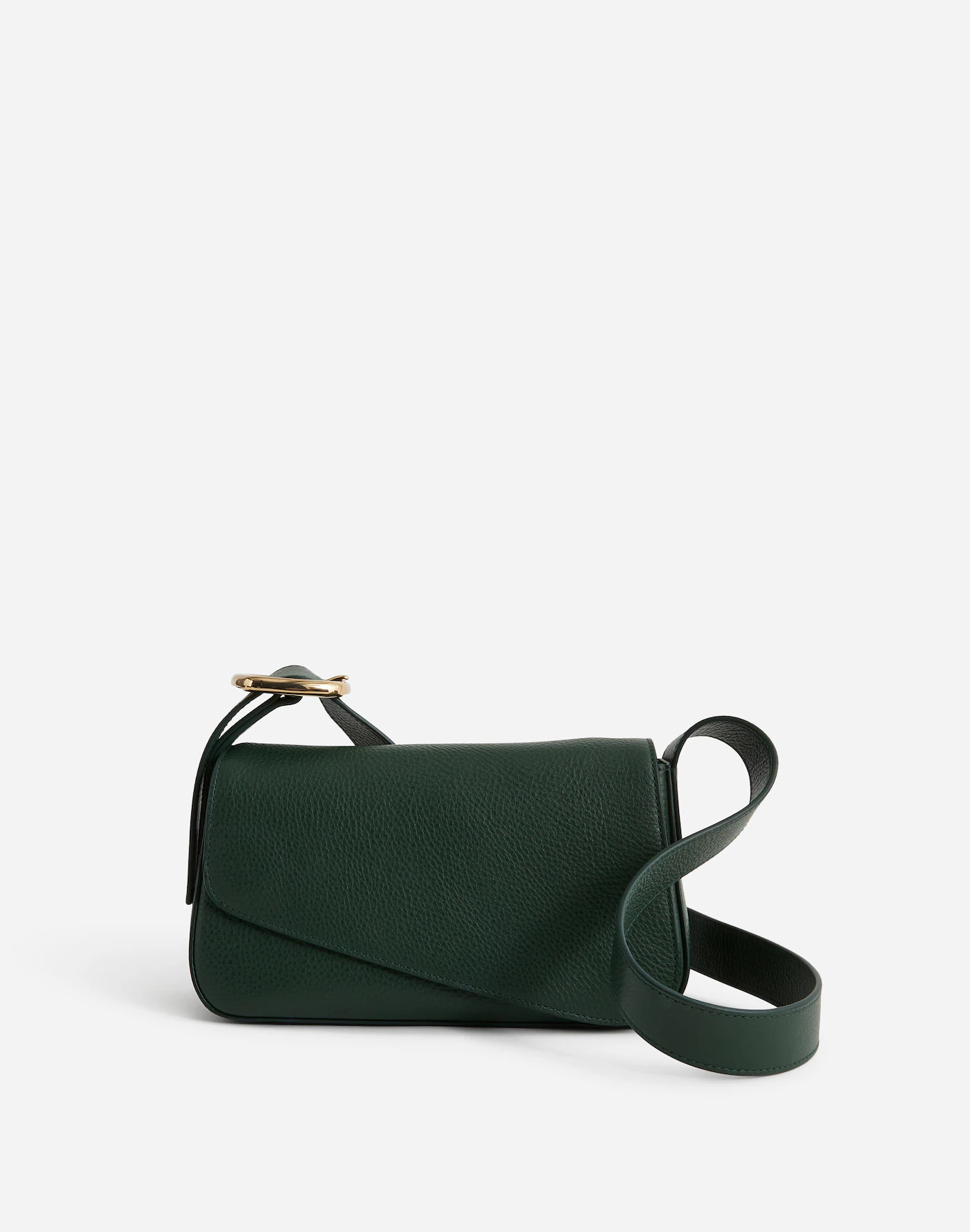 The Sculptural Buckle Crossbody Bag | Madewell | Madewell