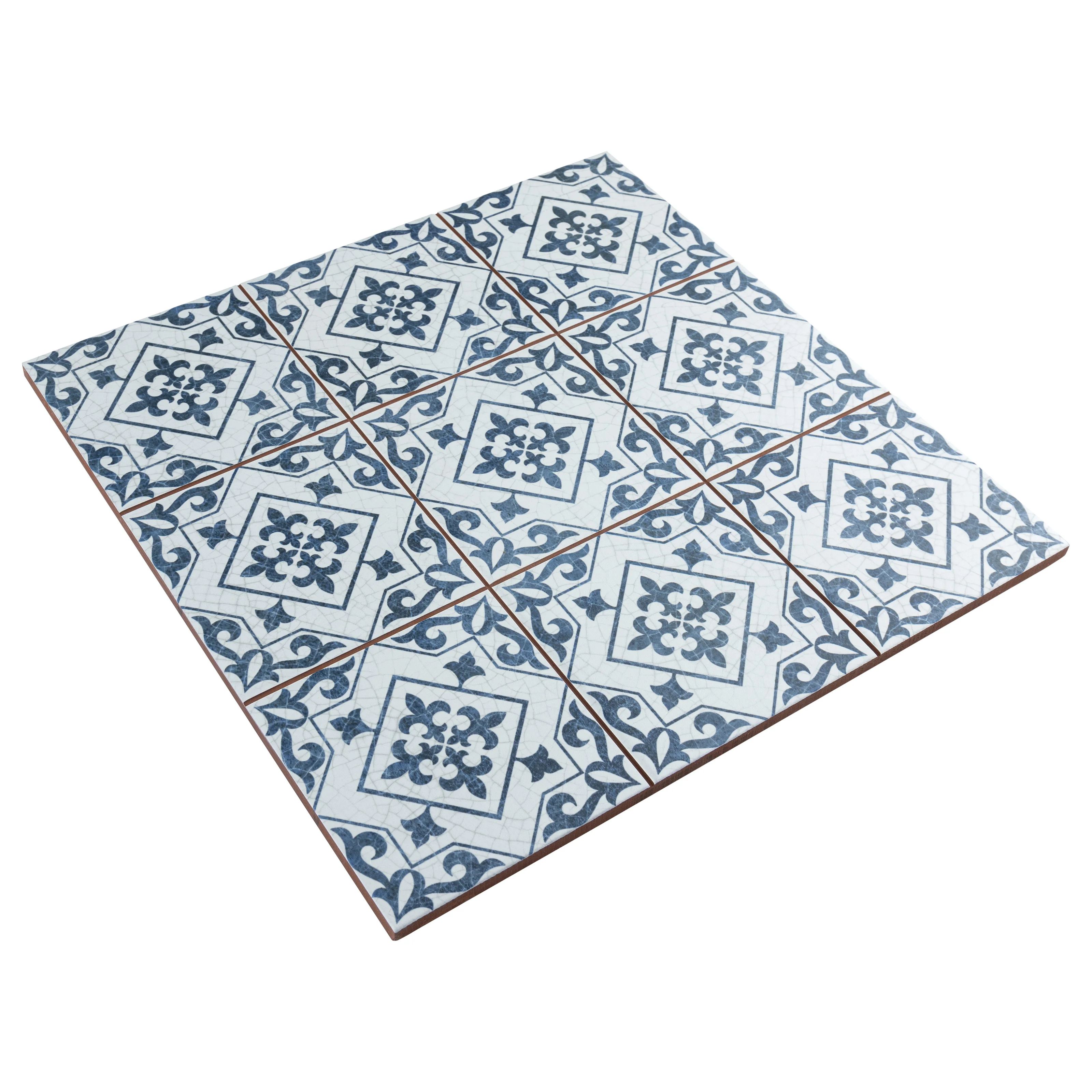 Harmonia 13" x 13" Ceramic Patterned Wall & Floor Tile | Wayfair North America