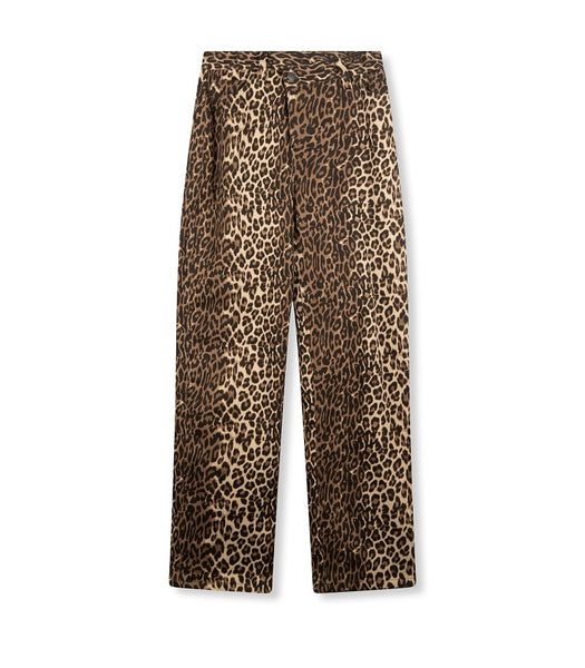REFINED DEPARTMENT Leopard Reba Denim Jeans - Trouva | Trouva (Global)