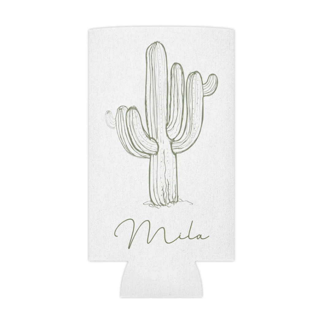Desert Cactus , CUSTOM Name Can Cooler, Personalized Bachelorette Coozie - Etsy | Etsy (US)
