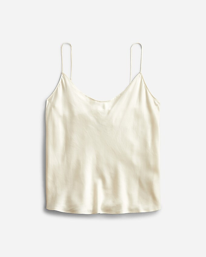 Washable silk charmeuse camisole top | J. Crew US