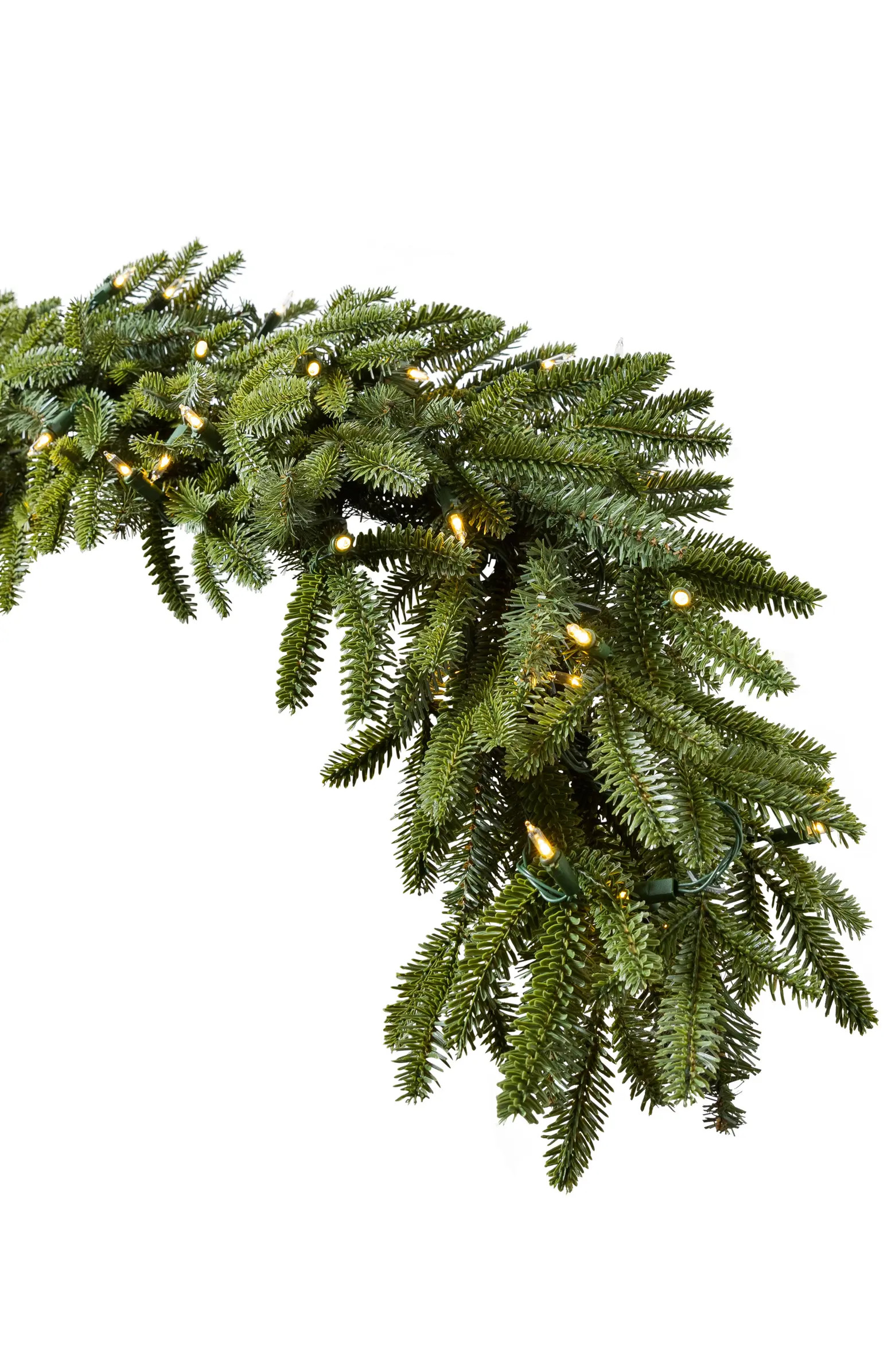 Fraser Fir Pre-Lit Artificial Garland | Nordstrom