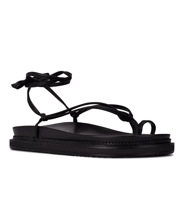 Women's Sarest Ankle Wrap Sandals | Macys (US)
