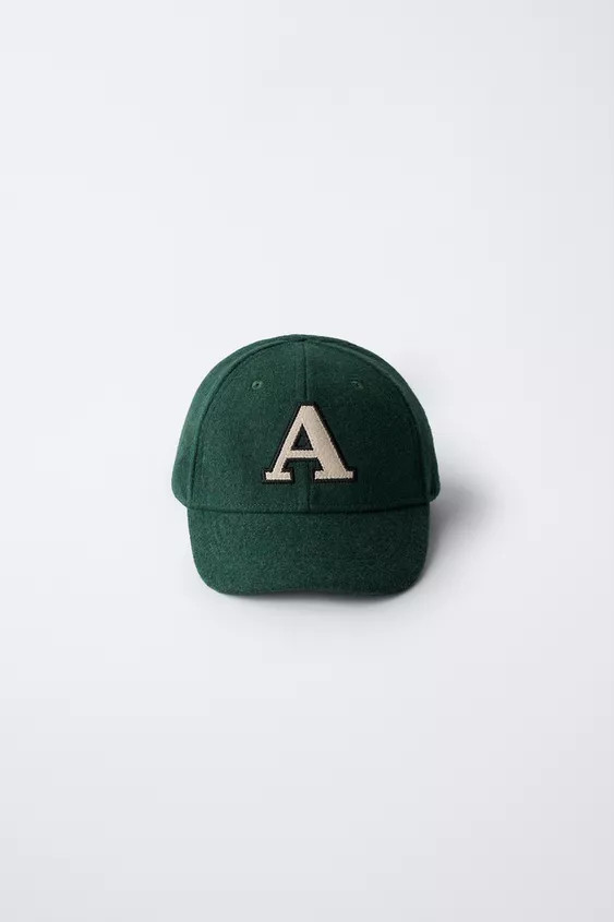 CLOTH CAP WITH INITIAL | Zara UK
