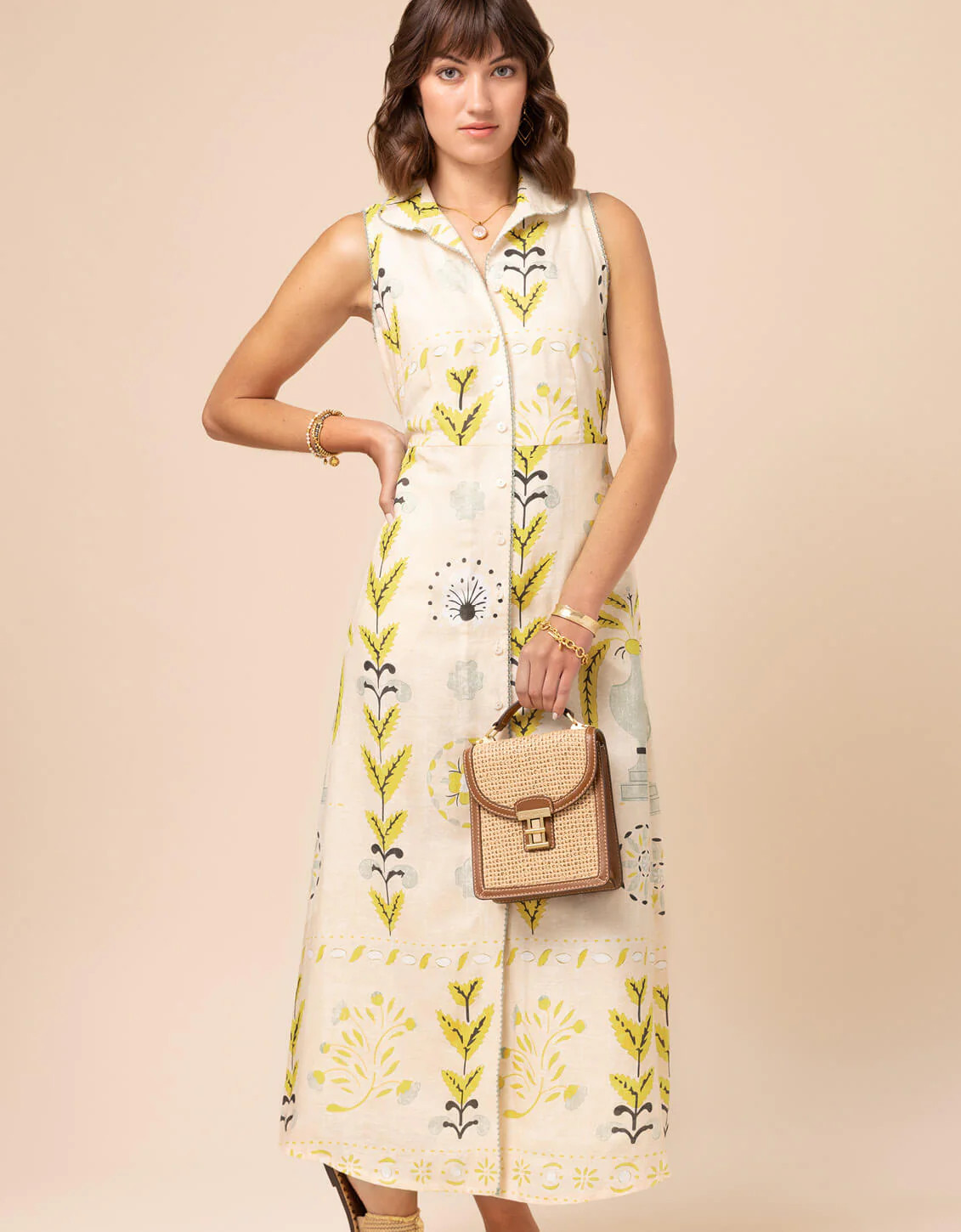 Renee Shirt Dress Mercer House Vase | Spartina 449