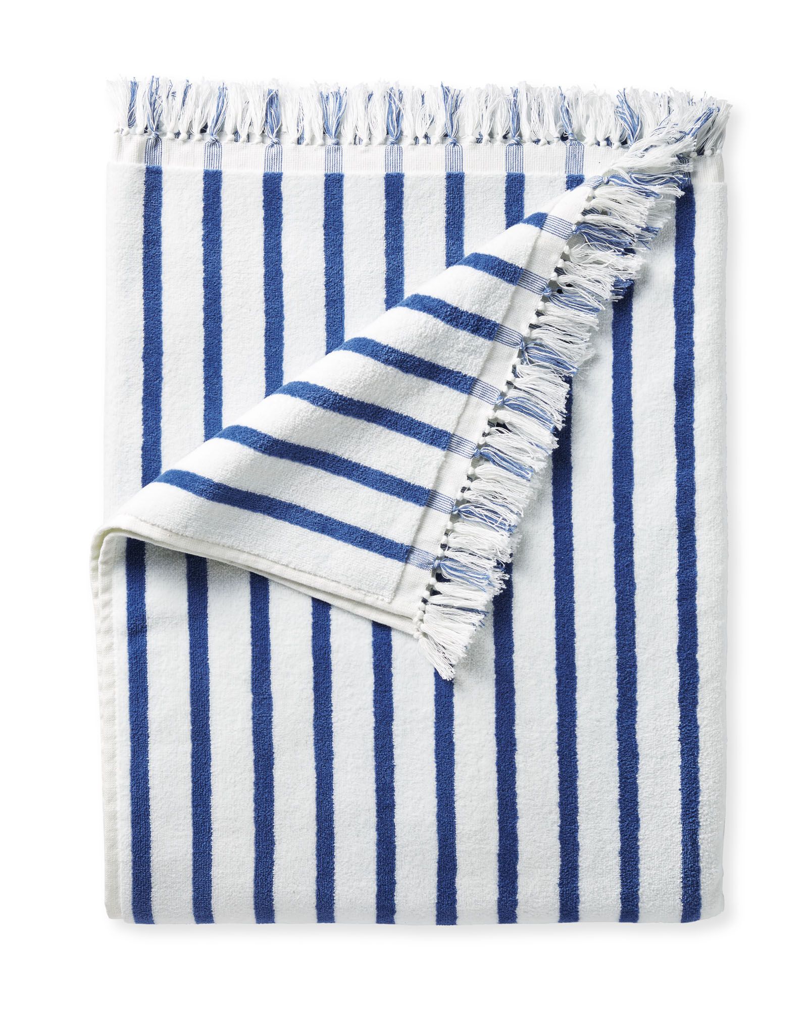 Tide Stripe Umbrella Blanket | Serena and Lily