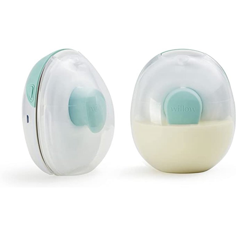 Willow Pump Wearable Breast Pump | New Willow Go™ Hands Free, Cord Free Double Electric Breast ... | Walmart (US)