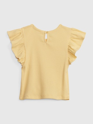 Toddler Rib Flutter Top | Gap (US)
