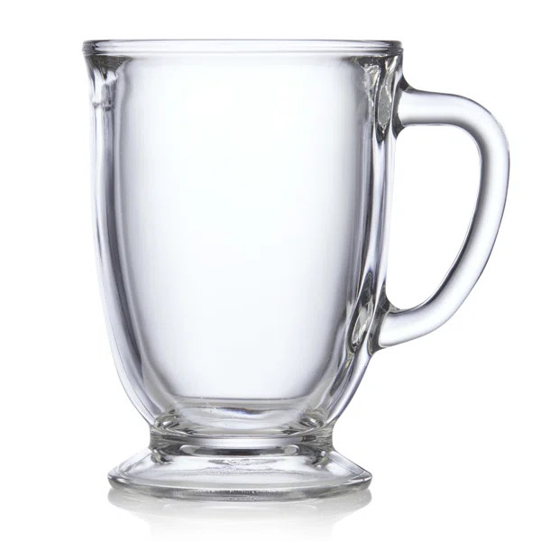 Libbey Kona Glass Coffee Mugs (Set of 6) | Wayfair North America