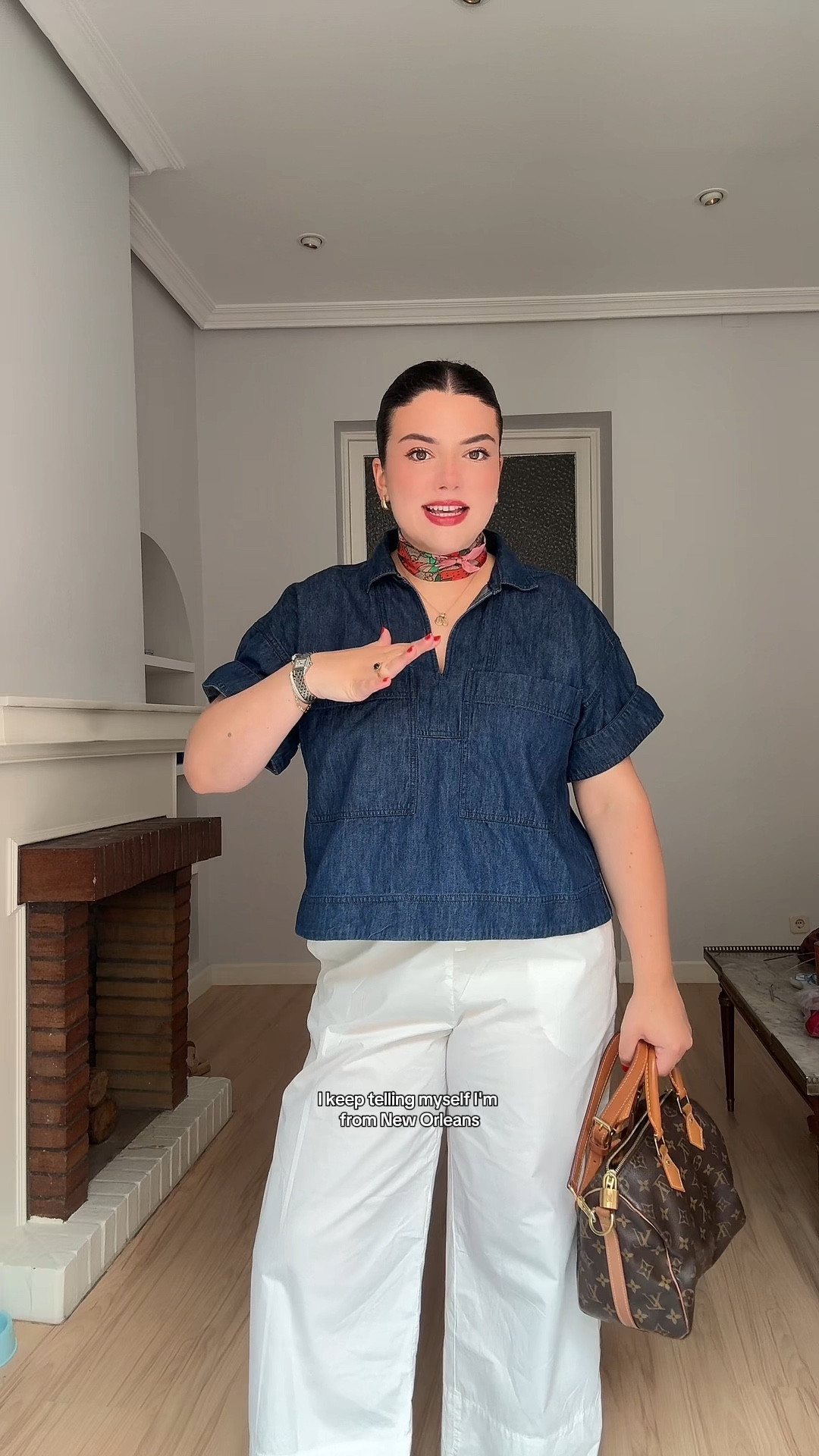 A Madrid outfit for a hot day!! Loving these cotton lightweight pants with my flabelus 

#LTKSummerEdit #LTKSeasonal