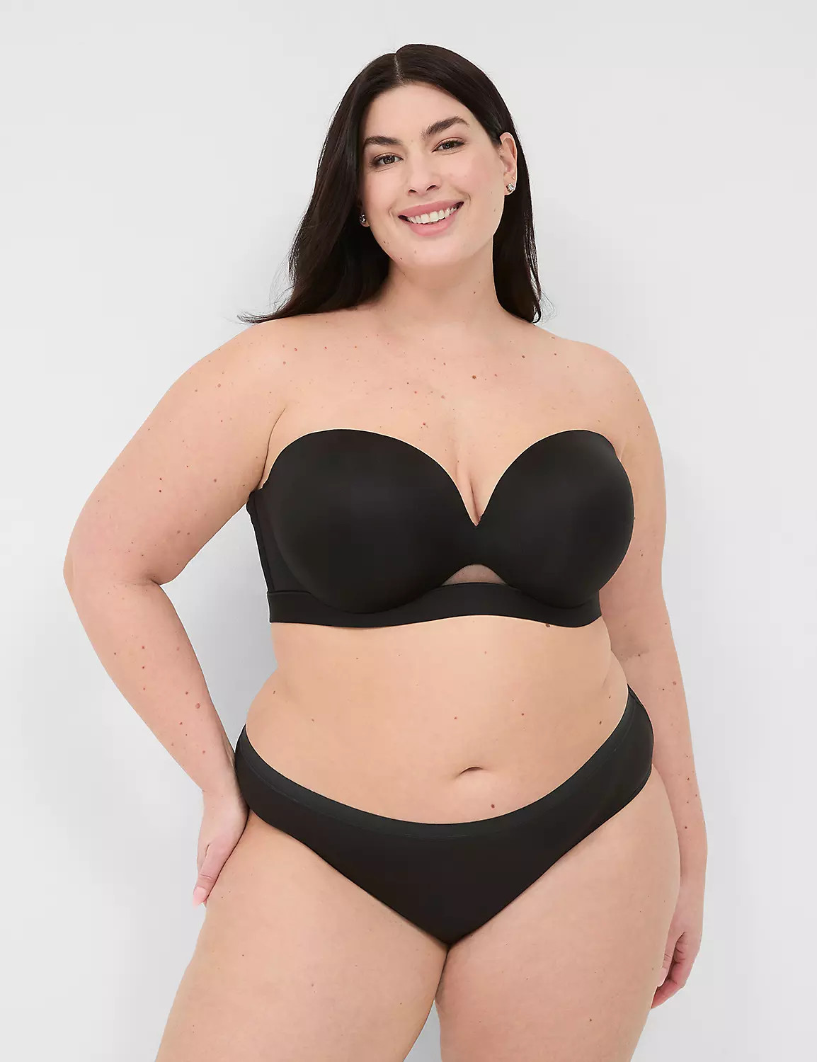 Comfort Bliss Plunge Multi-Way Strapless Bra | Lane Bryant (US)