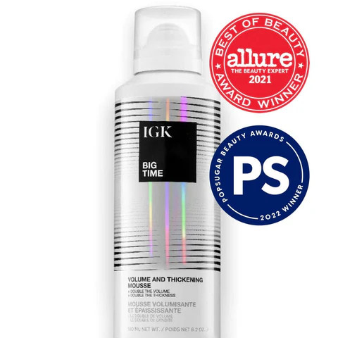 Big Time Volume Mousse | IGK Hair