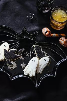 Francesca Kaye Halloween Magic Bat Platter | Anthropologie (US)