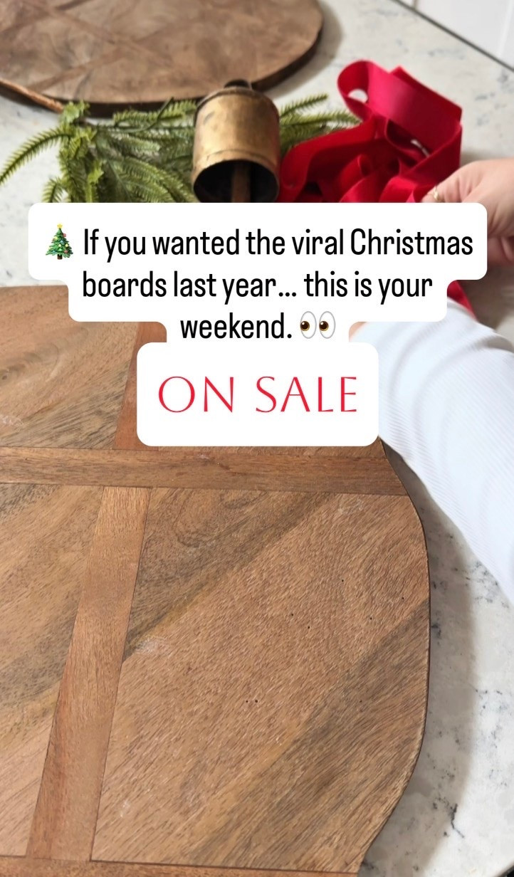 The viral Christmas serving boards are back—and they’re ON SALE! 🎄👀 Perfect for holiday charcuterie, Christmas parties, hostess gifts, and festive kitchen decor. I linked all the styles so you can shop your favorite!

#LTKSeasonal #LTKHome