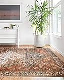 Loloi II Layla Collection Area Rugs, 7'-6" x 9'-6", OCEAN/MULTI | Amazon (US)