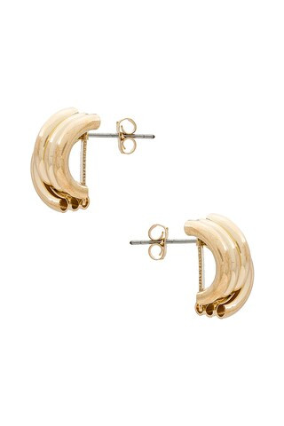 X Revolve Knot Earrings in Gold | Revolve Clothing (Global)