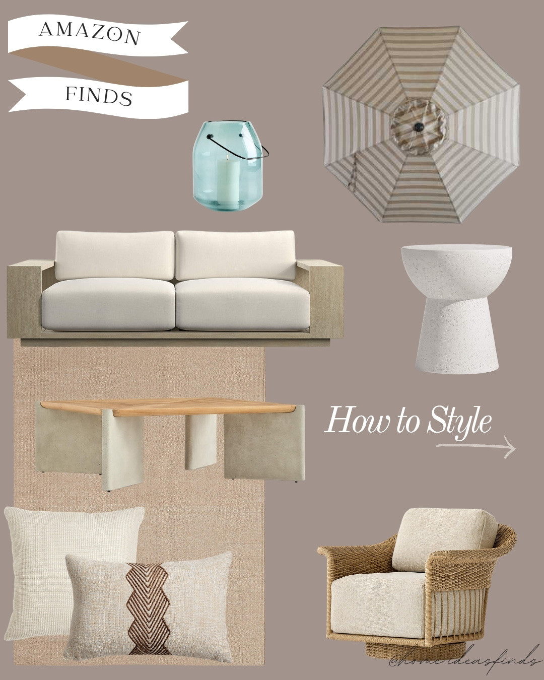 Outdoor

Warm White & Ivories

Cozy Brown & Ochres

#LTKHome