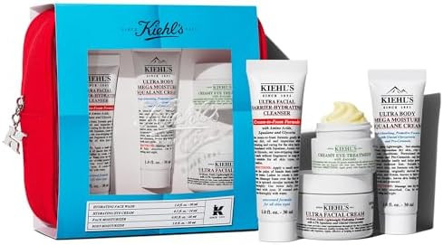 Kiehl's Travel Size Skincare Routine Gift Set, $77 Value, Includes TSA Approved Mini Face Wash, M... | Amazon (US)