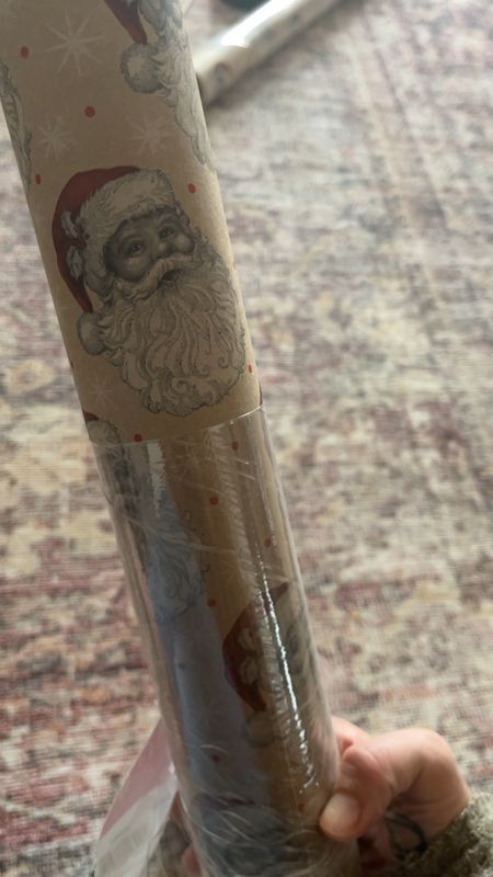 $5 santa wrapping paper is back! 

#LTKhome