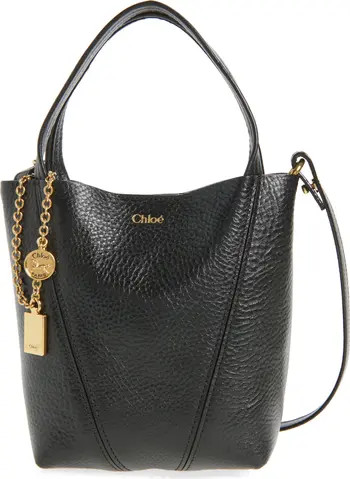 Small Spin Leather Crossbody Tote | Nordstrom