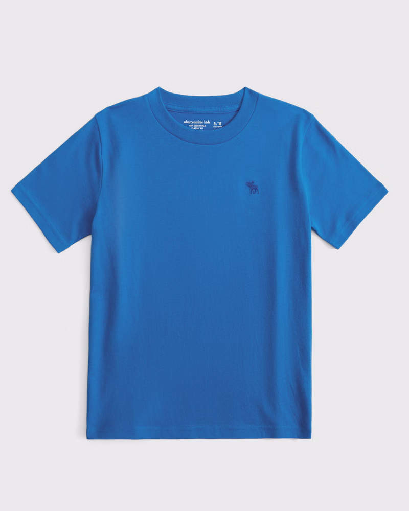 boys essential icon crew tee | boys tops | Abercrombie.com | Abercrombie & Fitch (US)