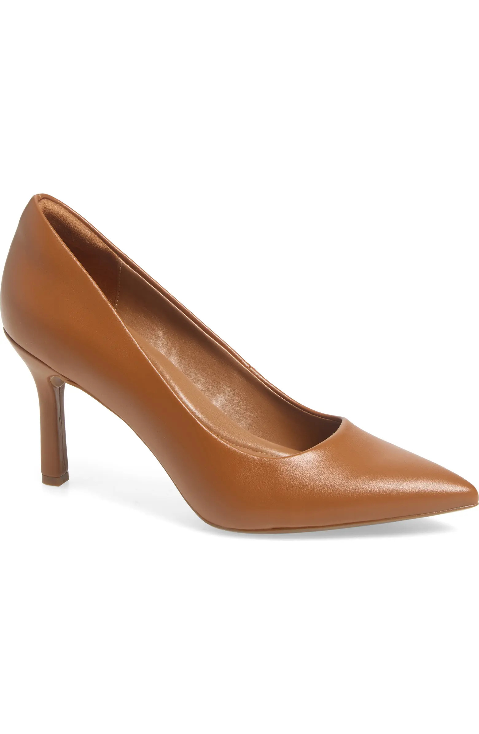 Paige Faux Leather Pump (Women) | Nordstrom Rack