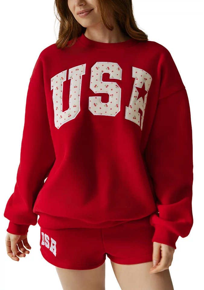 Women's USA Crewneck Sweatshirt | Belk
