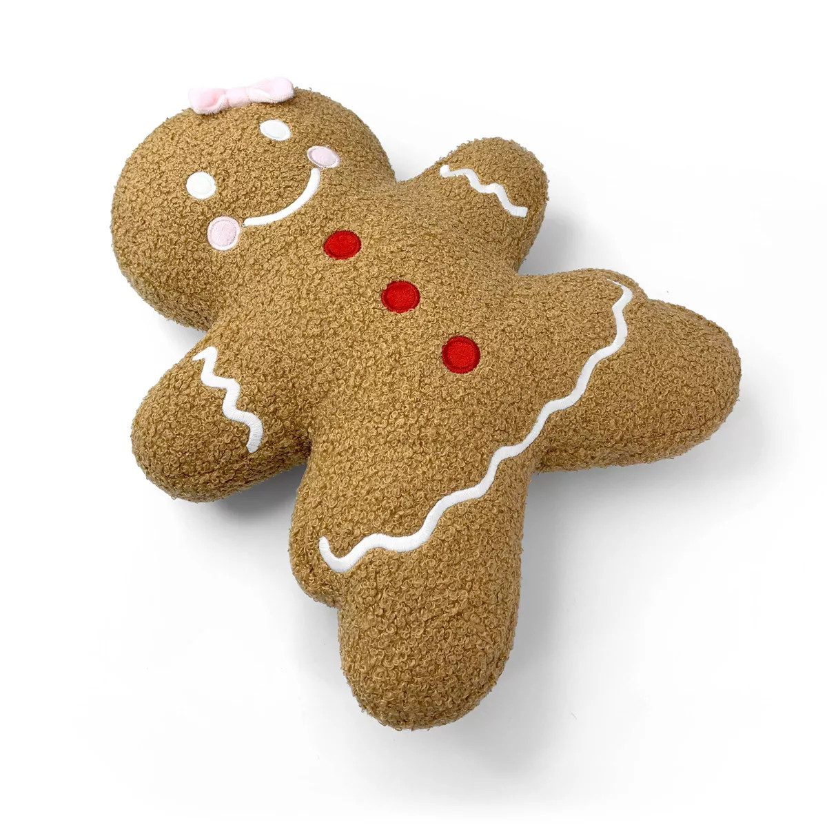 Christmas Gingerbread Woman Pillow - Bullseye's Playground™ | Target