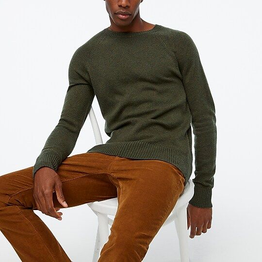 Crewneck sweater in supersoft wool blend | J.Crew Factory