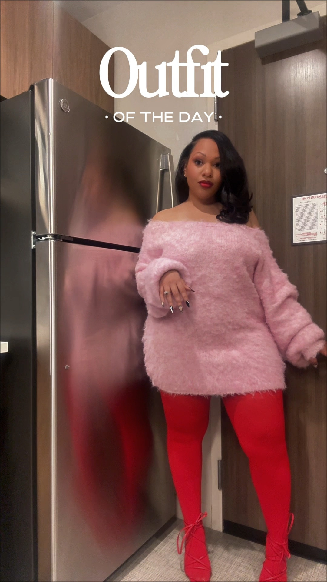Pink & Red 💕❤️

#pink #red #minidress #dateinspo #datenight #girly #flirtylooks #tights #midsize 

#LTKootd #LTKMidsize #LTKvlog