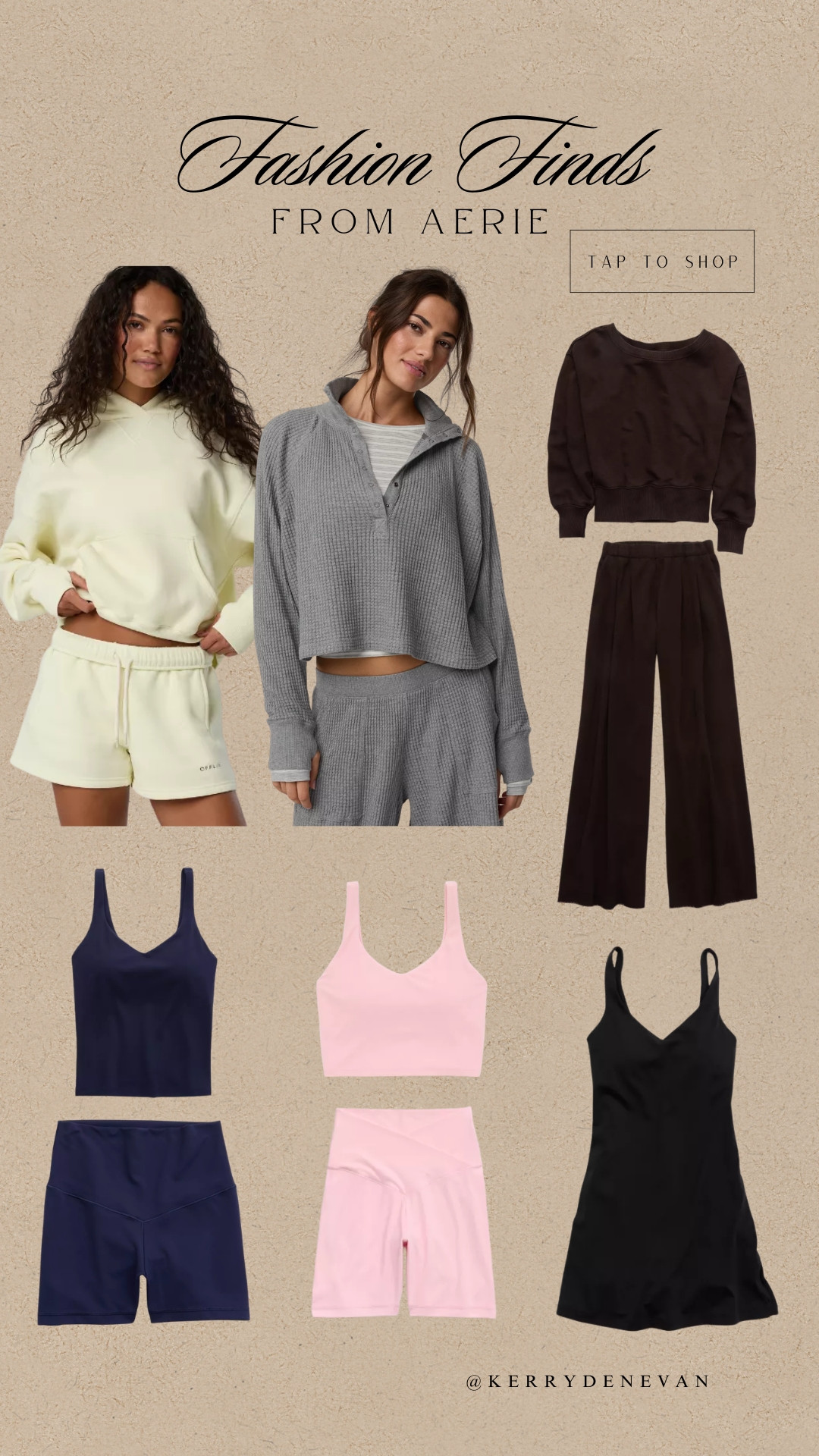 Fashion finds from Aerie! They have the cutest new arrivals right now  

 #LTKootd #LTKSeasonal #LTKActive