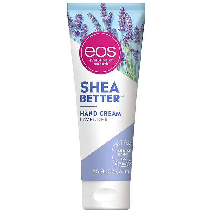 eos Shea Better Hand Cream- Lavender, 24-Hour Hydration, Lasts Through Hand-Washing, Skin Care Lo... | Amazon (US)