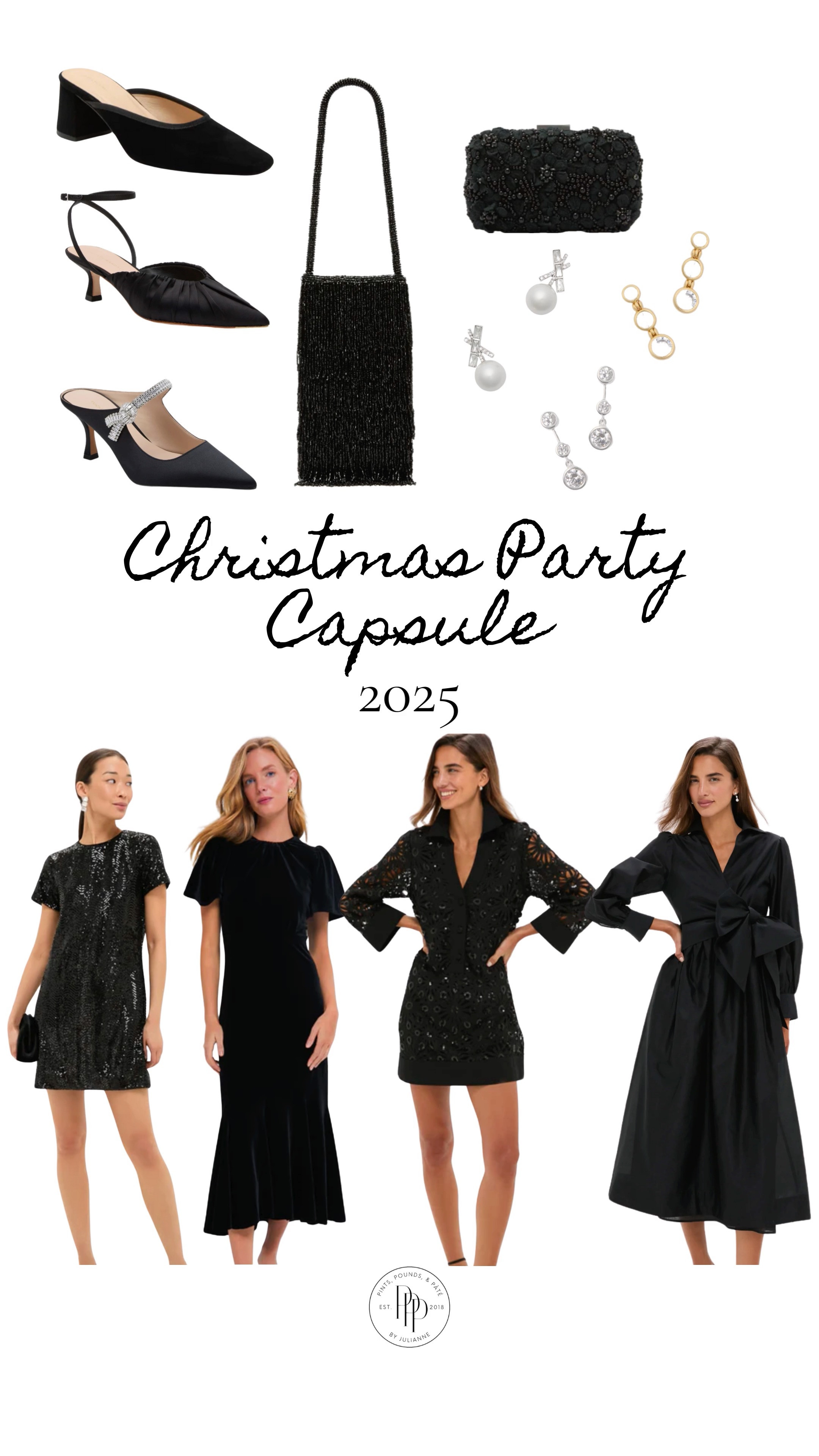Christmas Party Capsule!🎄

Winter fashion, winter outfit, Christmas party, holiday party, dress

#LTKSeasonal #LTKFindsUnder100 #LTKHoliday