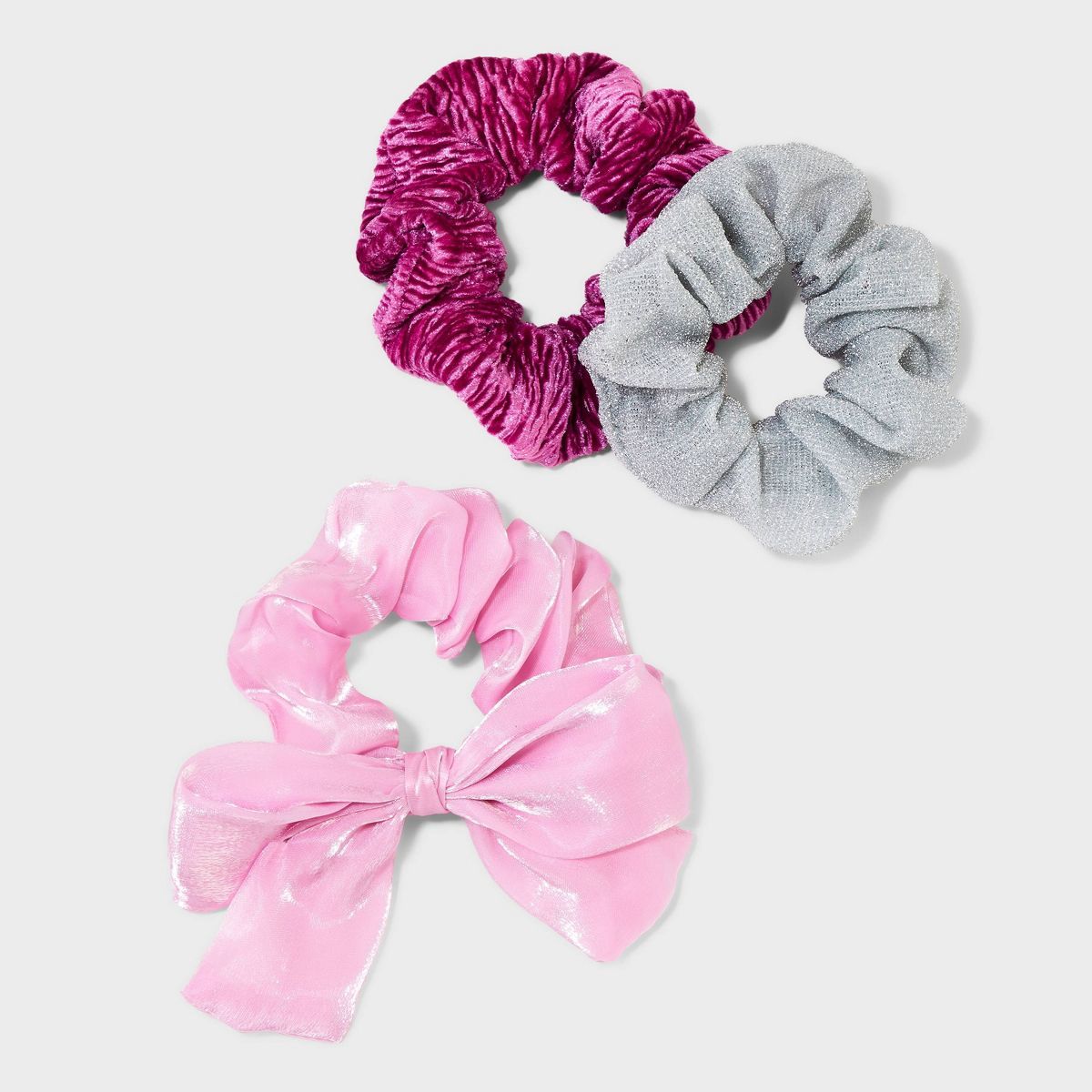 Textured Bow Hair Twister Set 3pc - A New Day™ | Target