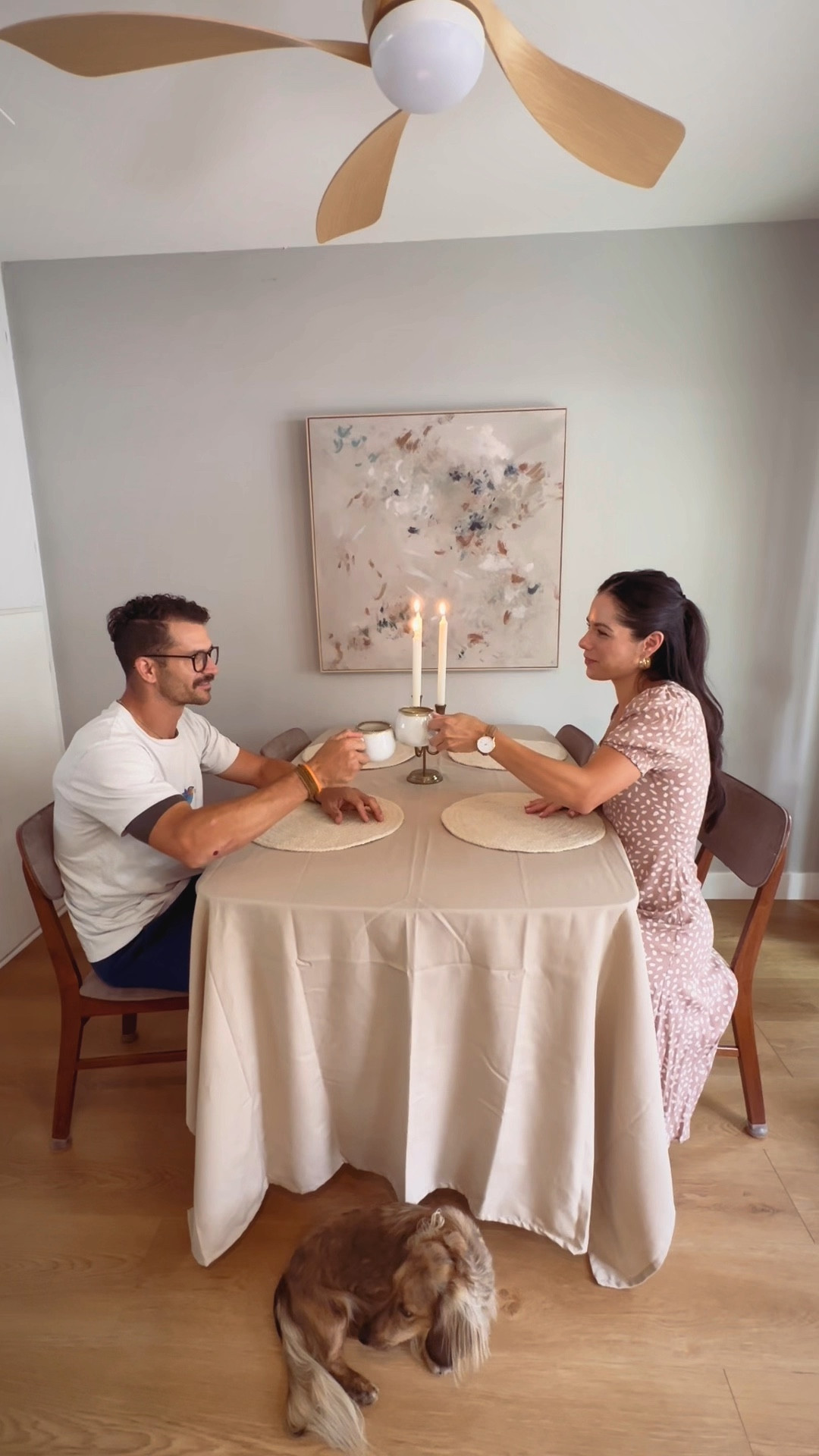 The other day I went to Target for wipes & came home with a new dining area set 🫣😅. Truthfully, I don’t think there is anything as lovely as Autumn 🥲. We have had a blank wall in our dining area for four years!! When Ryan changed out our fans, I felt inspired to do something with the wall & space. As I was perusing around Target (as one does 😅) I got captured by their home section. And, well…this happened.  Now the question is, Ryan entertaining me- but did he like it in the end? 🤔 #ad

#LTKHome #LTKVideo #LTKSeasonal
