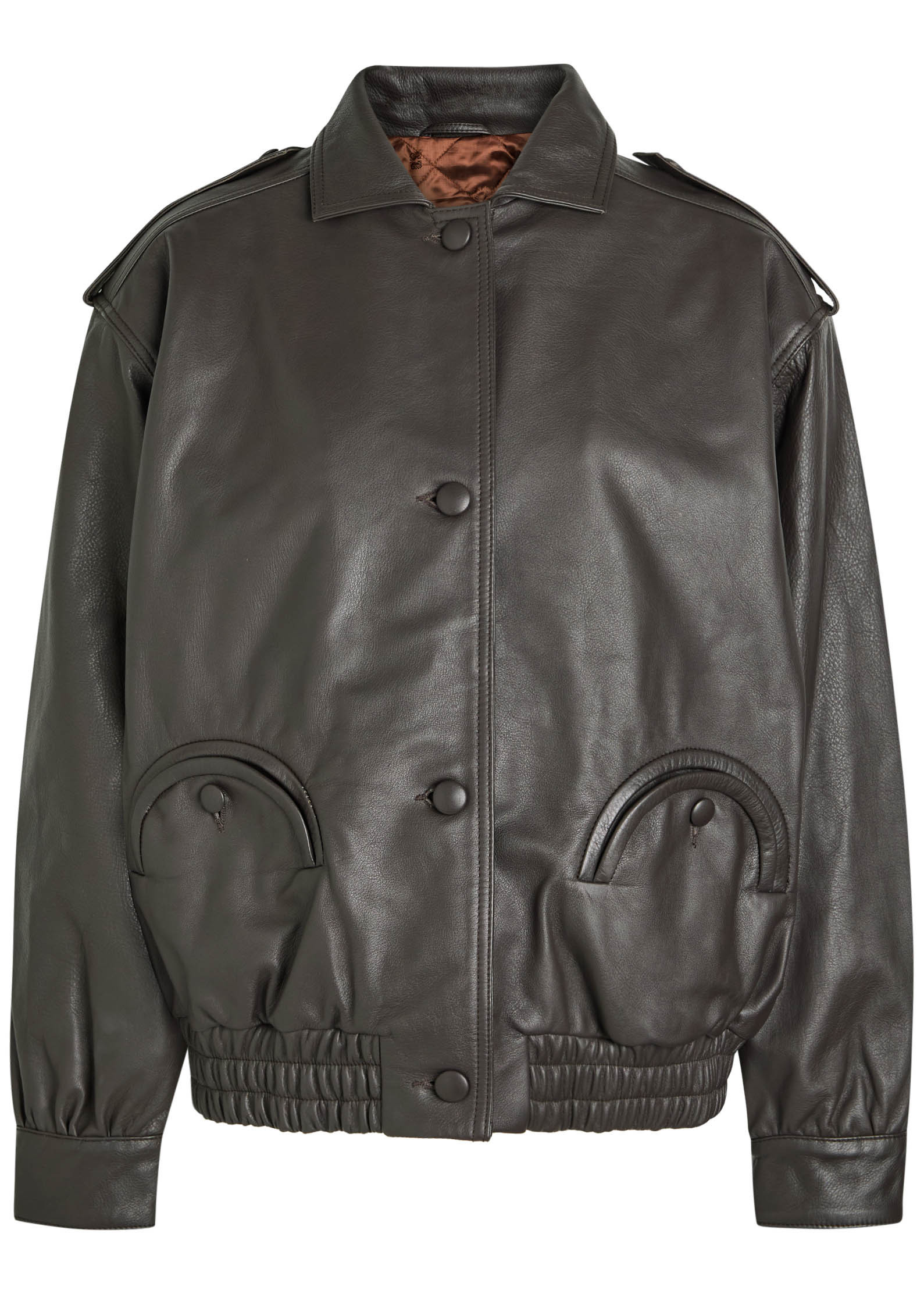 Ares Charlie leather bomber jacket | Harvey Nichols