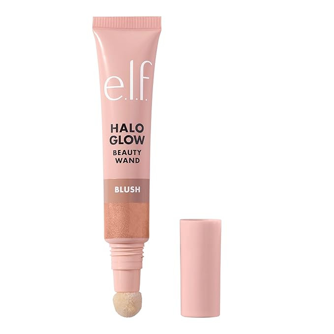 Amazon.com : e.l.f. Halo Glow Blush Beauty Wand, Liquid Radiant Blush with Squalane, Cushion Tip ... | Amazon (US)