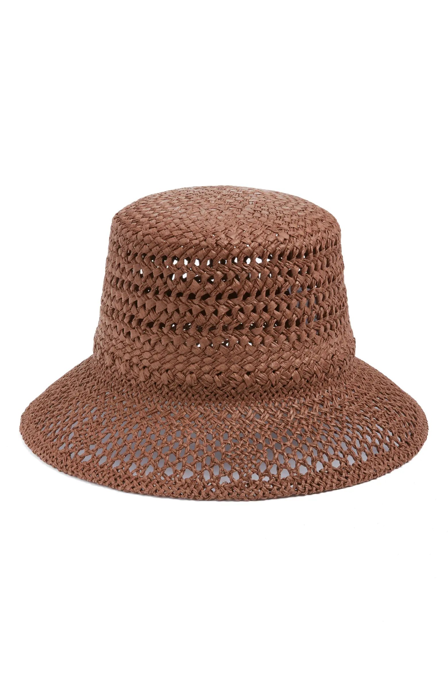 Handcrafted Straw Bucket Hat | Nordstrom