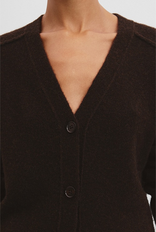 Boucle Longline Cardigan | Country Road