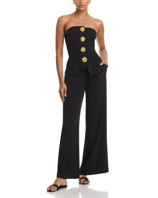 AQUA Strapless Jumpsuit - Exclusive  | Bloomingdale's Women | Bloomingdale's (US)