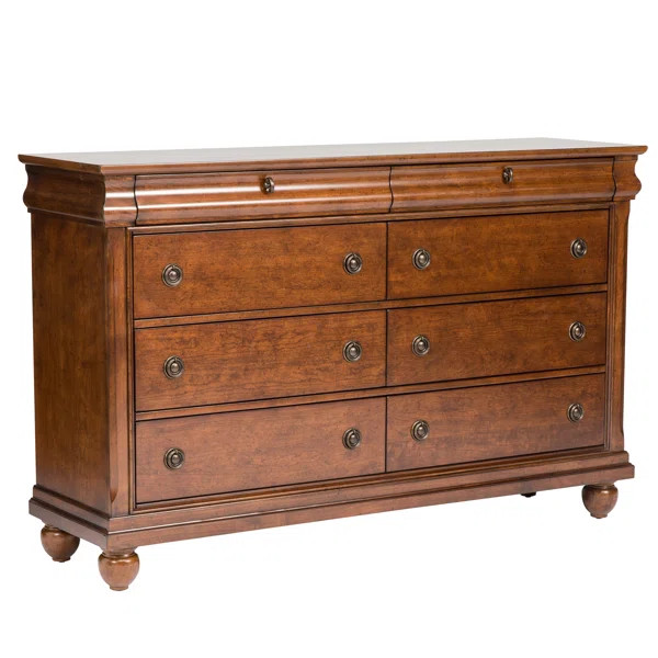Deonte 8 Drawer Double Dresser | Wayfair North America