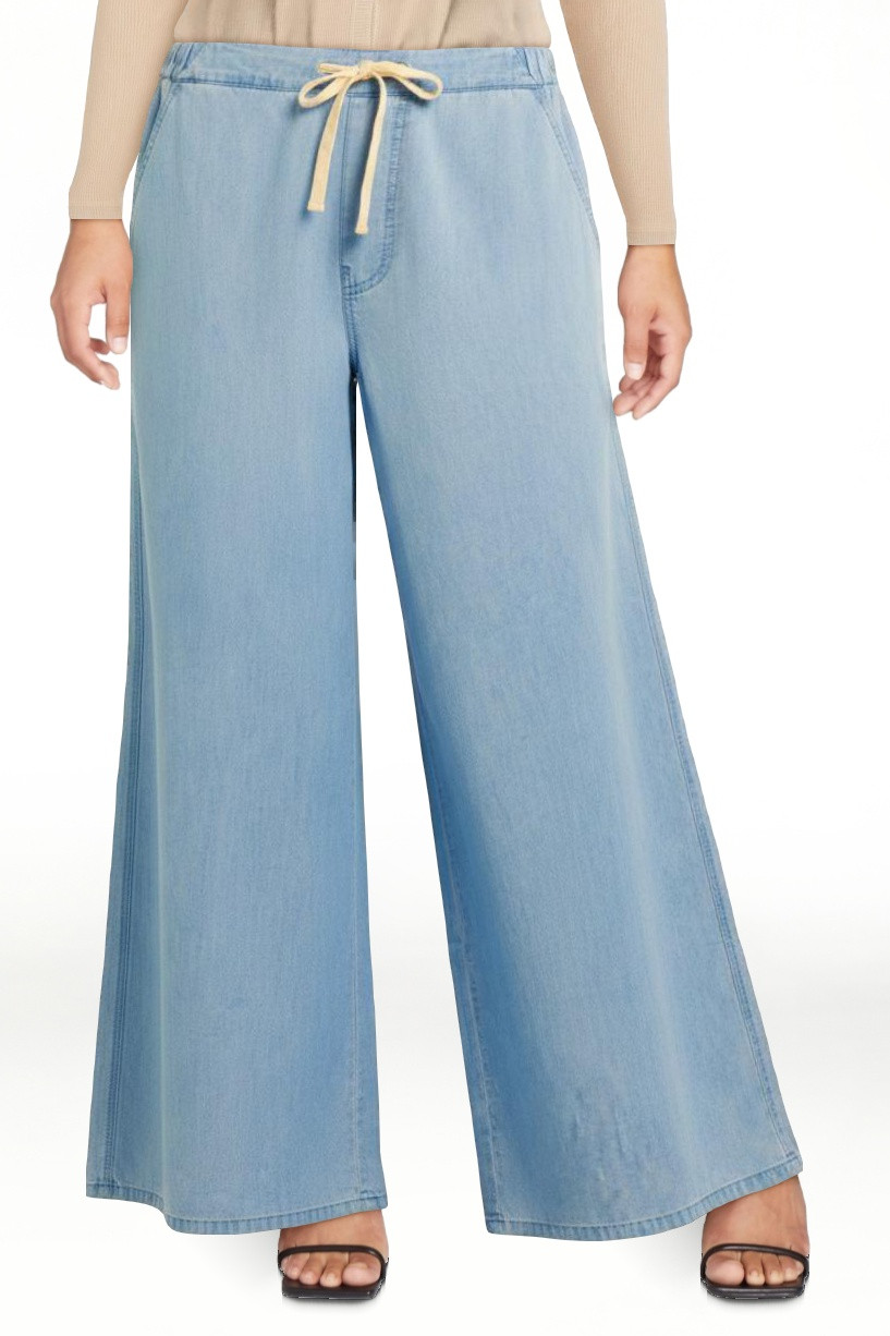 Jessica Simpson Women's Nara Pull On Wide Leg Pant, Sizes XS-XL | Walmart (US)