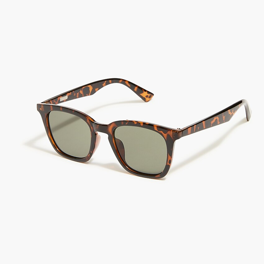 Clear square frame sunglasses | J.Crew Factory