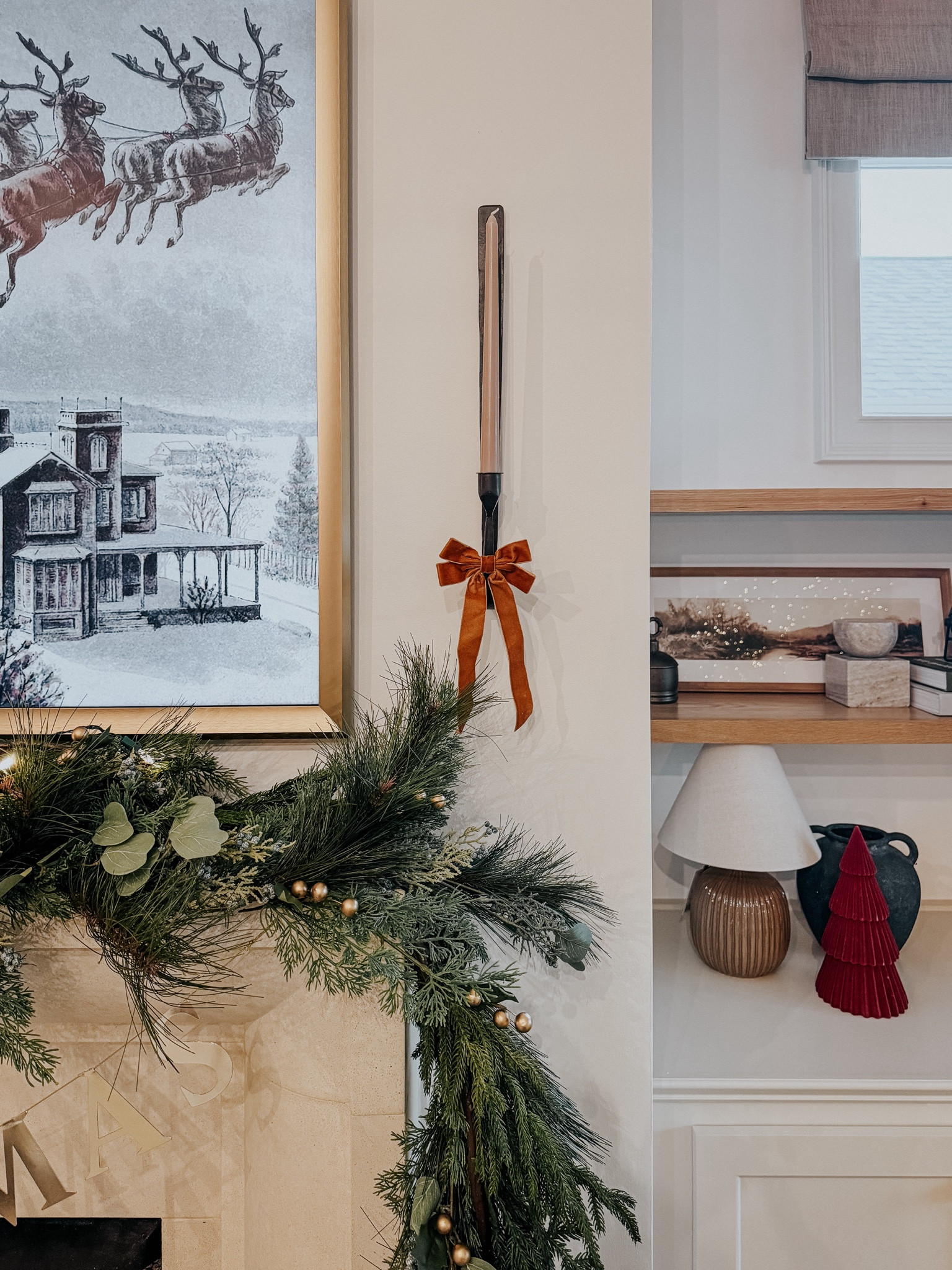 Loving these cutie candle sconces!

#LTKHoliday #LTKHome