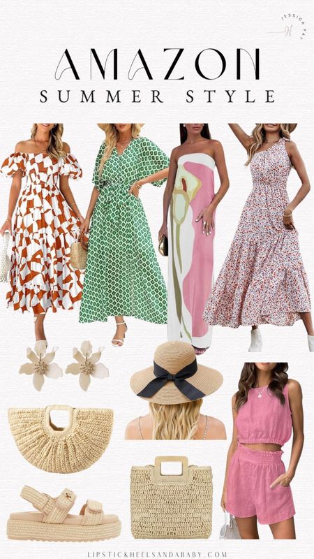 Amazon summer style, summer dress, summer outfit, summer accessories, summer bag

#LTKfindsunder50 #LTKfindsunder100